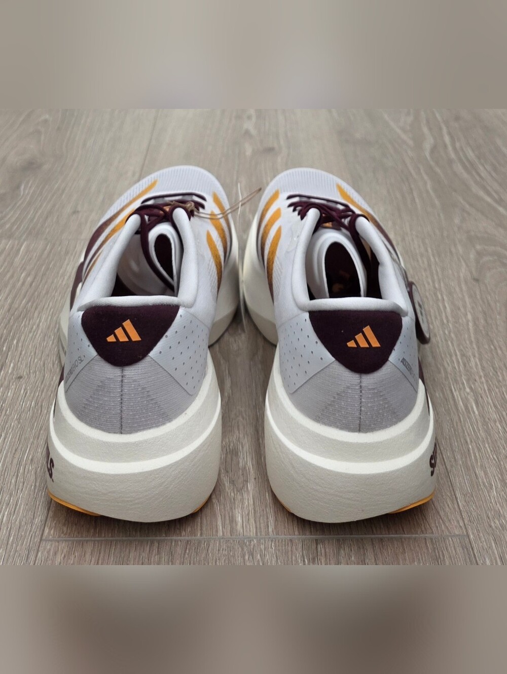 Adidas Adizero Evo SL NCAA Arizona State Running Shoes JQ4572 M Sz 5.5 / W Sz 7 - Picture 4 of 10